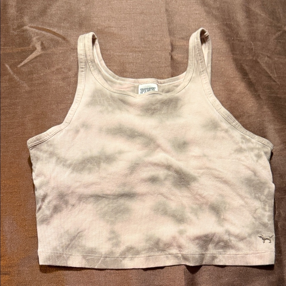PINK Victoria's Secret Beige Tank Top